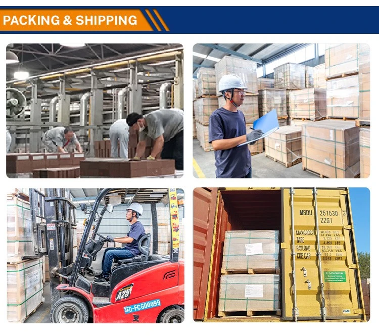 Zircon Aggregate Bricks packaging Zircon Aggregate Bricks packaging
